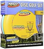 Innova Disc Golf Set – Driver, Mid-Range & Putter, Comfortable DX Plastic, Colors May Vary (3 Pack)