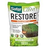 Safer Brand 9335SR Lawn Restore Natural Lawn Fertilizer - Non-Burning Fertilizer - 9-0-2 NPK - Covers up to 5,000 Sq Ft