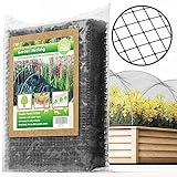 De-Bird Garden Fencing 7.5 x 65 ft, Strong Mesh Bird Netting for Garden Protection, Garden Netting Pest Barrier, Easy to Install Plant Netting Mesh